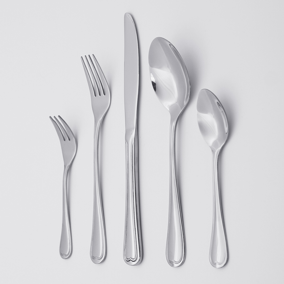 Wholesale Bulk Stainless Steel Knife Spoon Fork Serving Cutlery For Restaurant Hotel