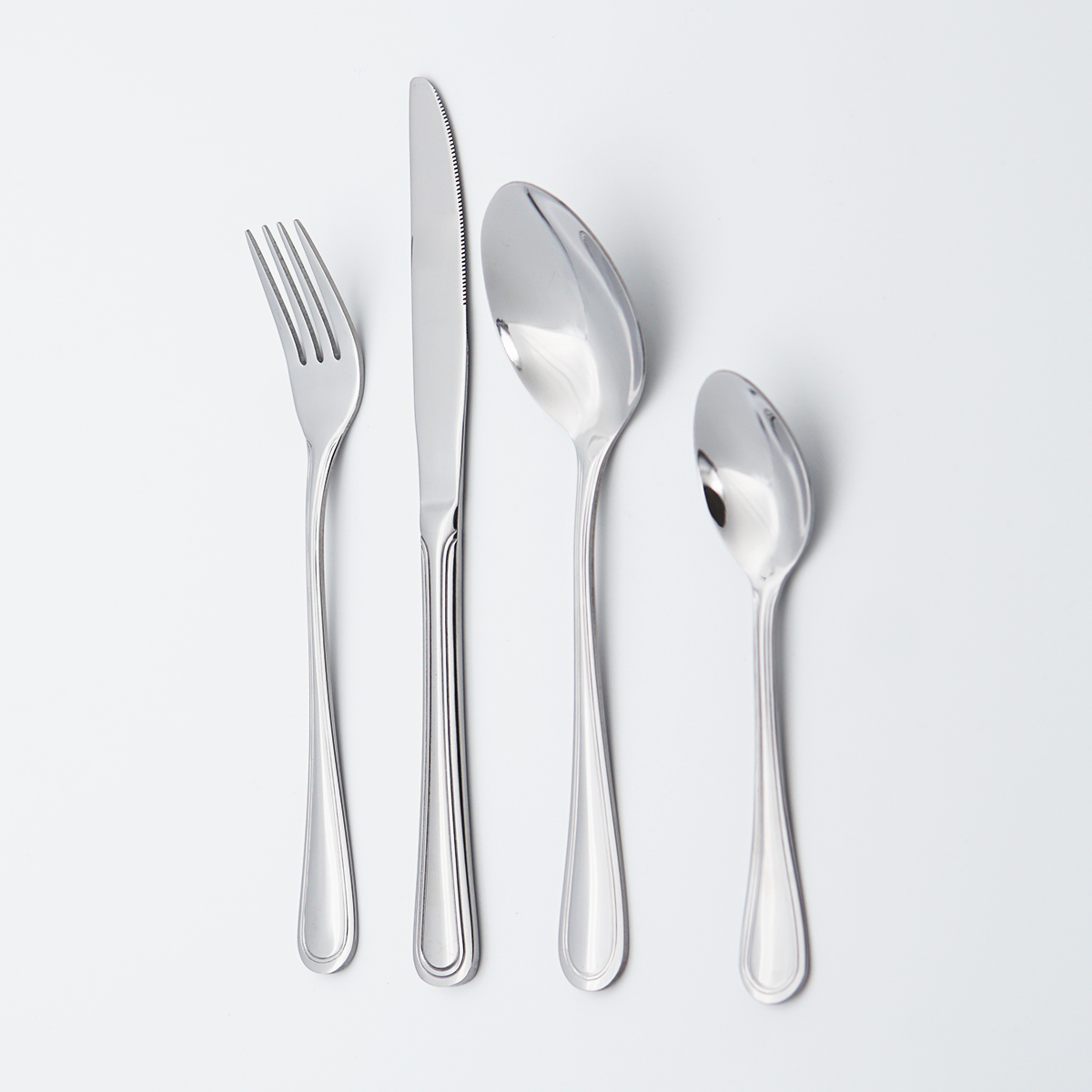 High Quality Thick Exquisite Handle Silverware Flatware Wholesale 18/10 stainless Steel Cutlery Set