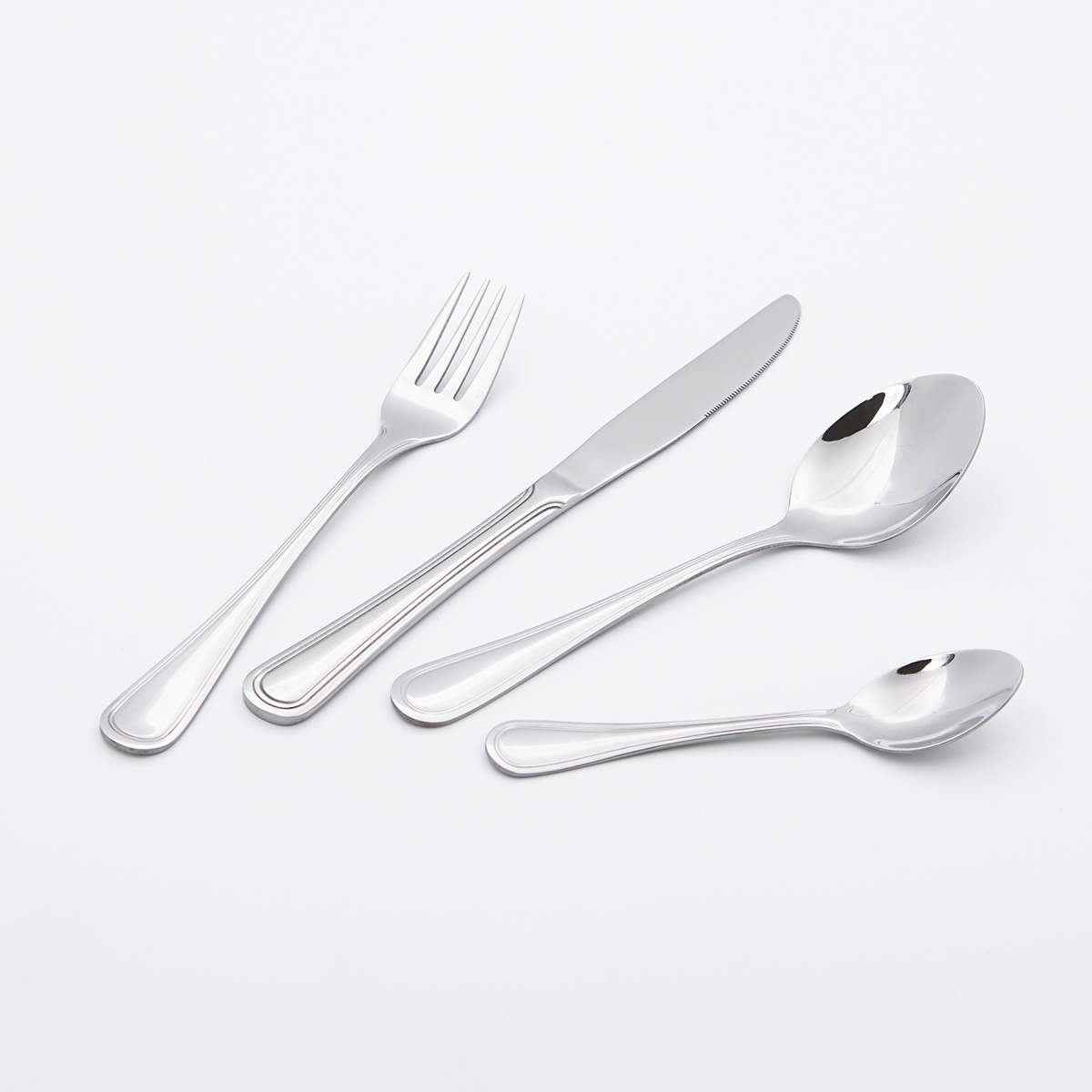 High Quality Thick Exquisite Handle Silverware Flatware Wholesale 18/10 stainless Steel Cutlery Set