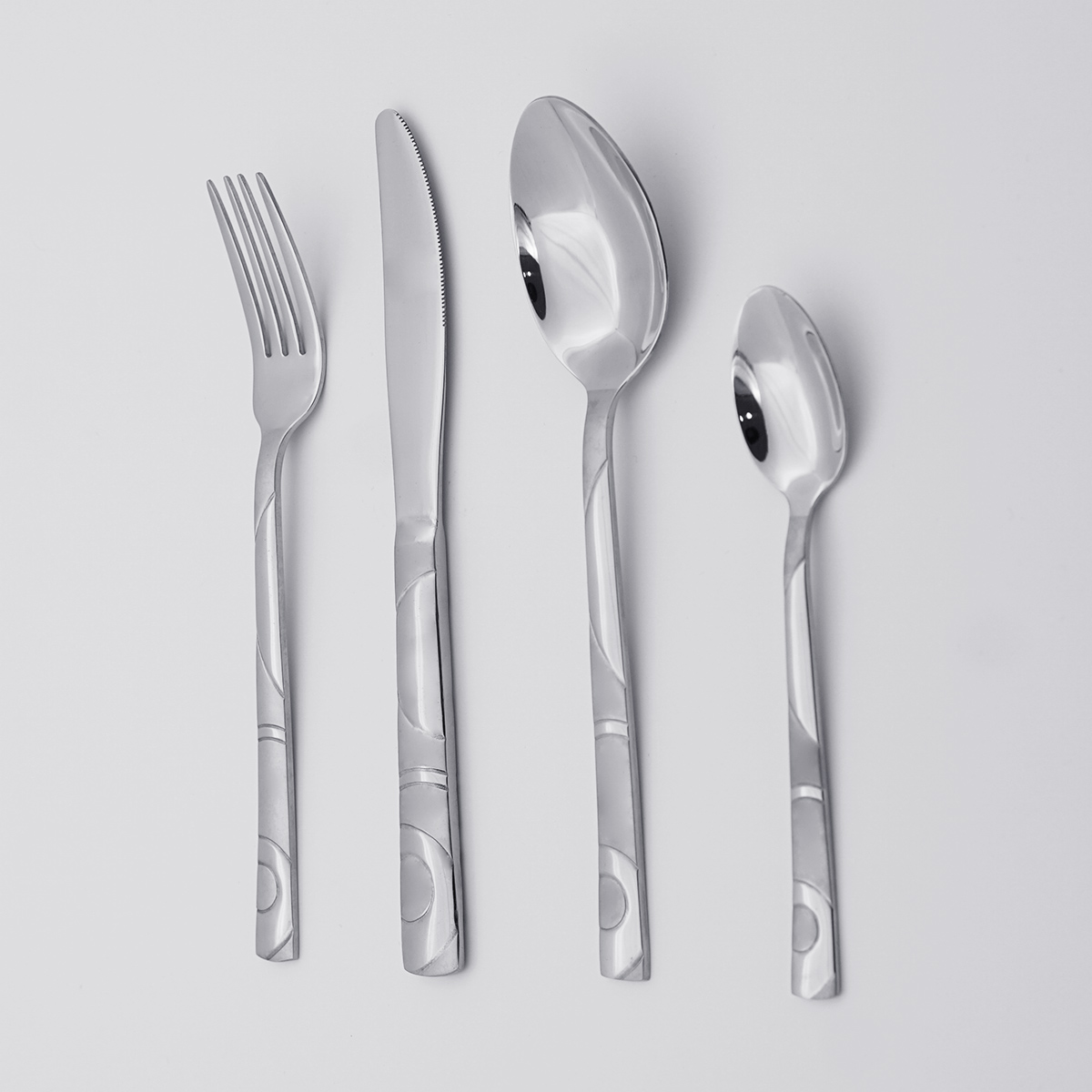 Hot Sell Creative Cutlery 304 Stainless Steel Silverware Flatware Sets for Restaurant