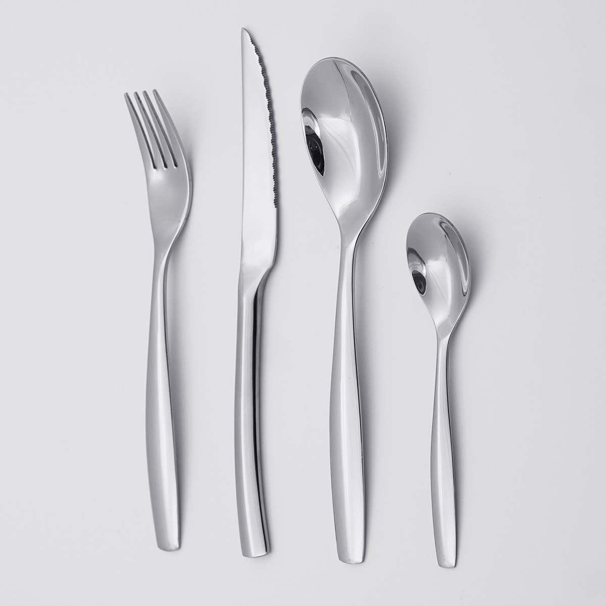 Wholesale High Quality Low MOQ Cheap Price Flatware Set Silverware Stainless Steel Cutlery for Restaurant Hotel