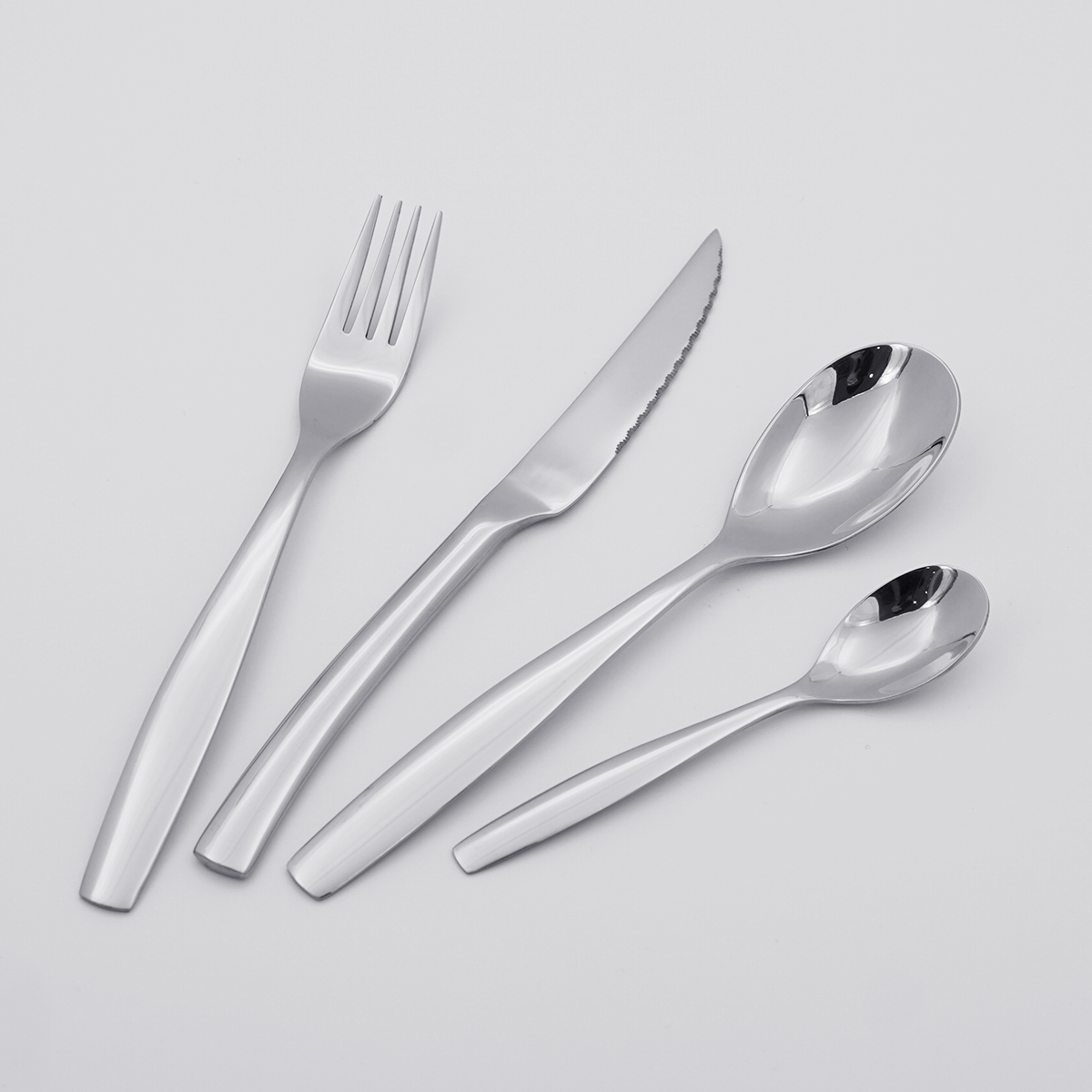 Wholesale High Quality Low MOQ Cheap Price Flatware Set Silverware Stainless Steel Cutlery for Restaurant Hotel