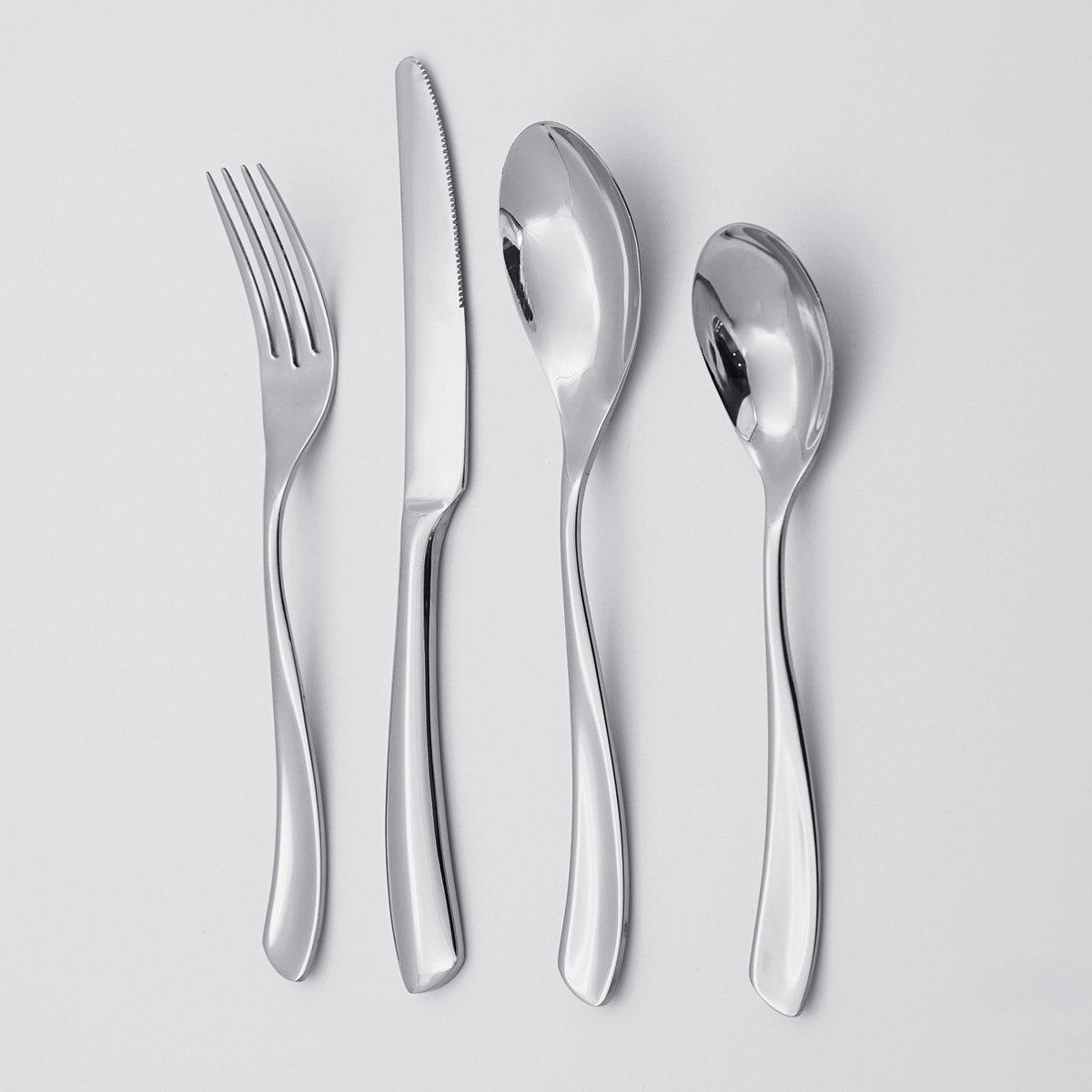 Unique Design Creative Cutlery 304 Stainless Steel Silverware Flatware Sets for Restaurant