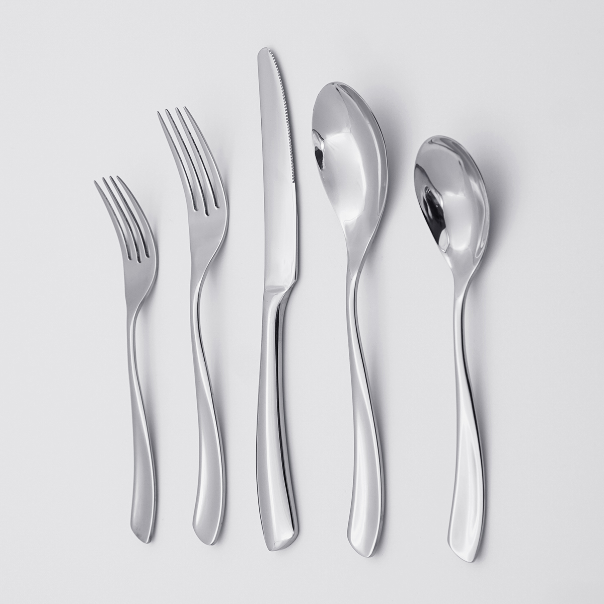 Unique Design Creative Cutlery 304 Stainless Steel Silverware Flatware Sets for Restaurant