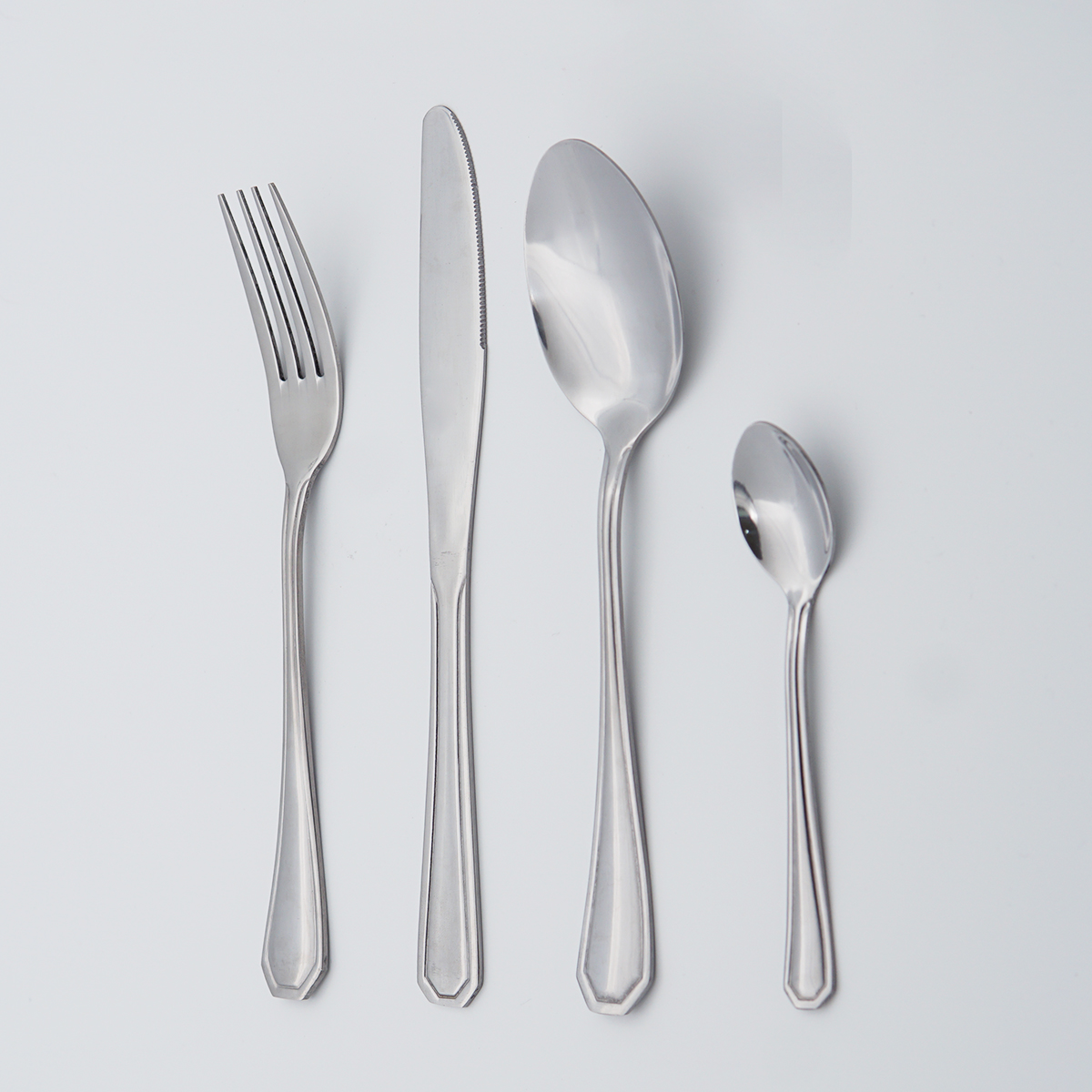 Wholesale Serving Spoon High Mirror Polish Unique Stainless Steel Cutlery Set