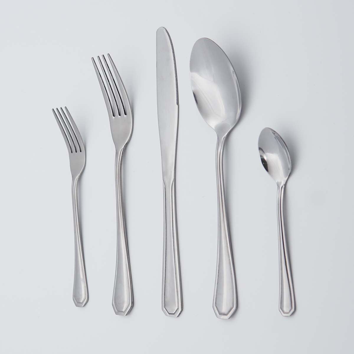 Wholesale Serving Spoon High Mirror Polish Unique Stainless Steel Cutlery Set