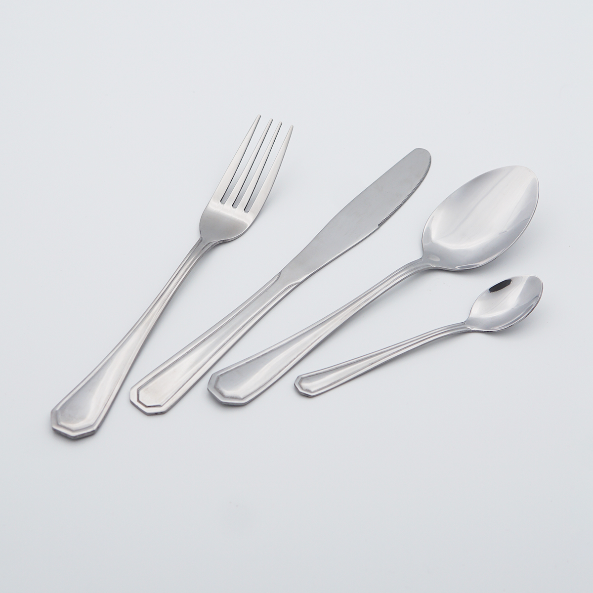 Wholesale Serving Spoon High Mirror Polish Unique Stainless Steel Cutlery Set