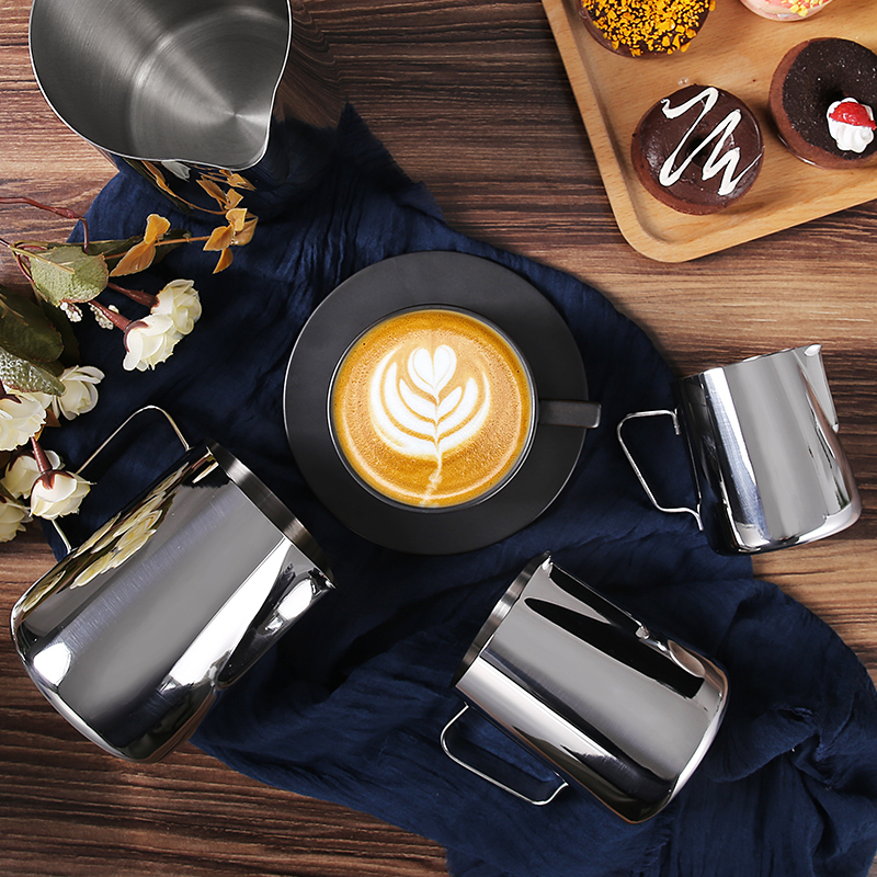 Stainless Steel Milk Frothing Pitcher