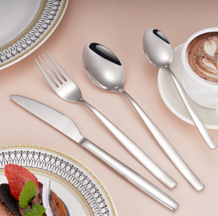 4 Pieces Stainless-Steel Silverware Set