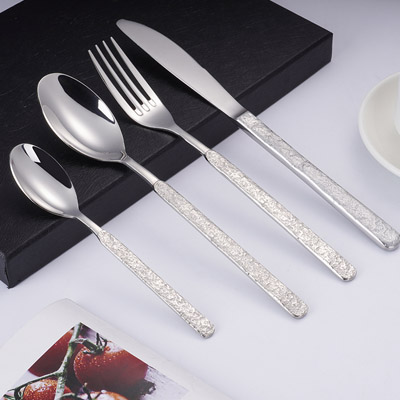 Spiral Handle Stainless Steel Cutlery Set