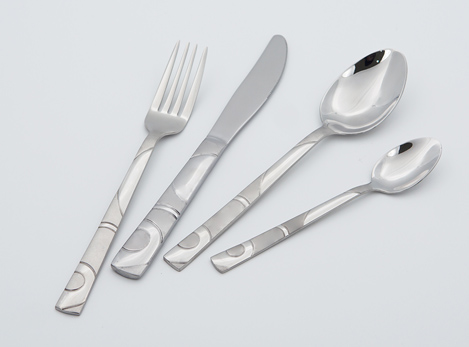 304 Stainless Steel Silverware Flatware Sets for Restaurant