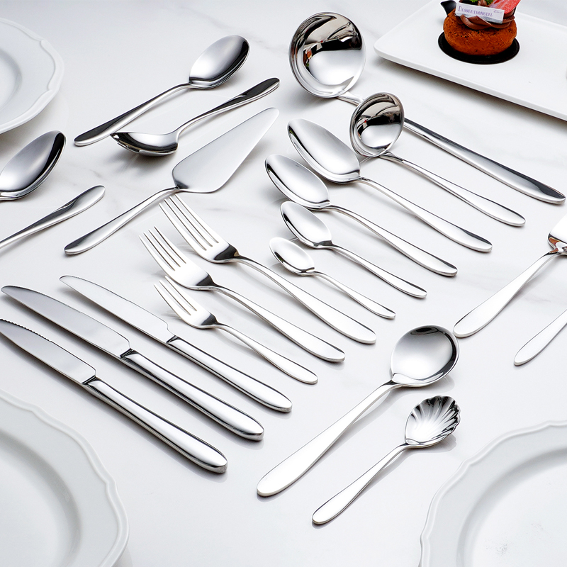 21Pcs Stainless Steel Cutlery 18/10