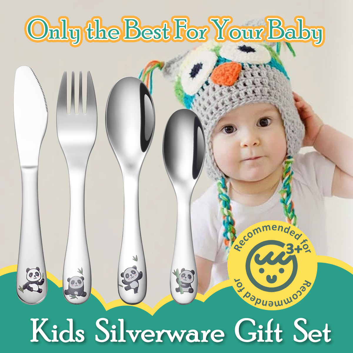 Kids Silverware Gift Set