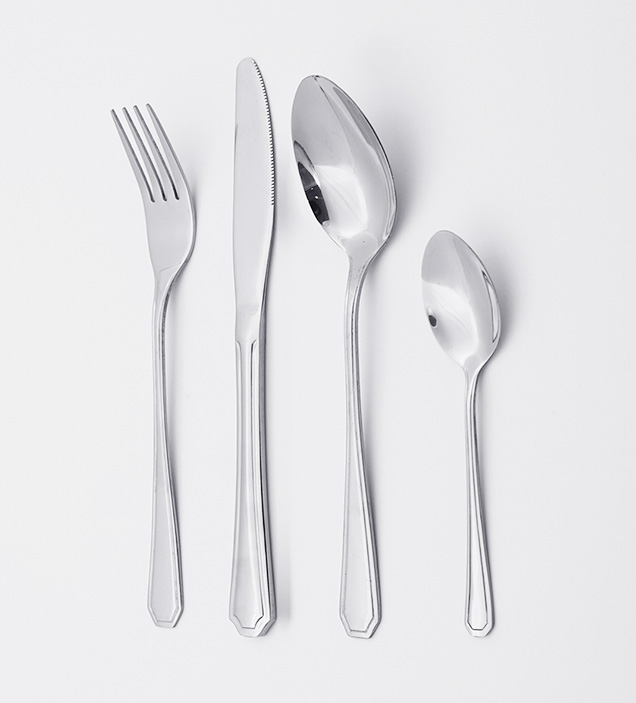 Wholesale Elegant Mirror Polish Food Grade Stainless Steel Cutlery Flatware Silverware Set for Restaurant Hotel
