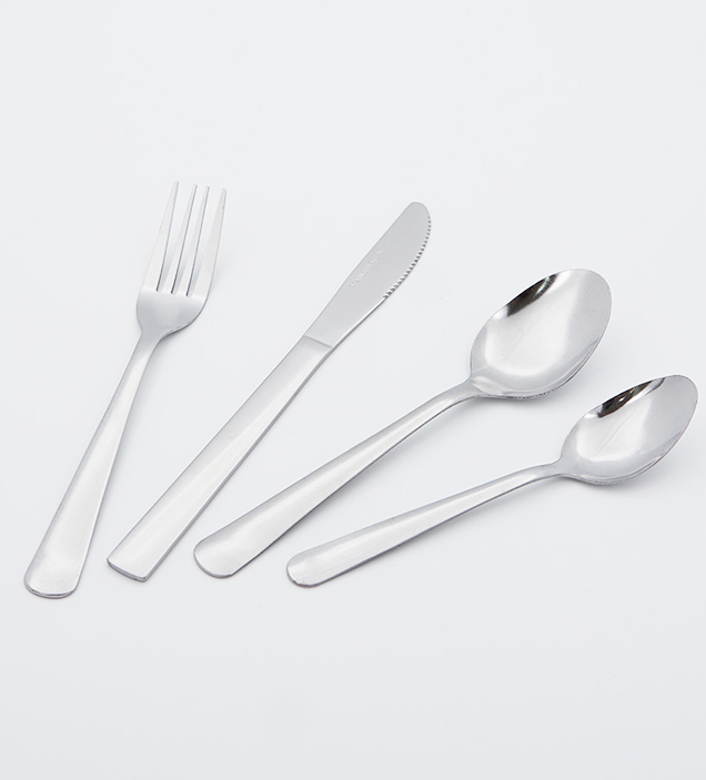 QZQ Stainless Steel Cutlery Low MOQ Cheap Flatware Set Silverware Wholesale for Restaurant Hotel