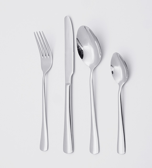 QZQ High Quality Stainless Steel Cutlery Flatware Set Silverware Wholesale for Restaurant Hotel