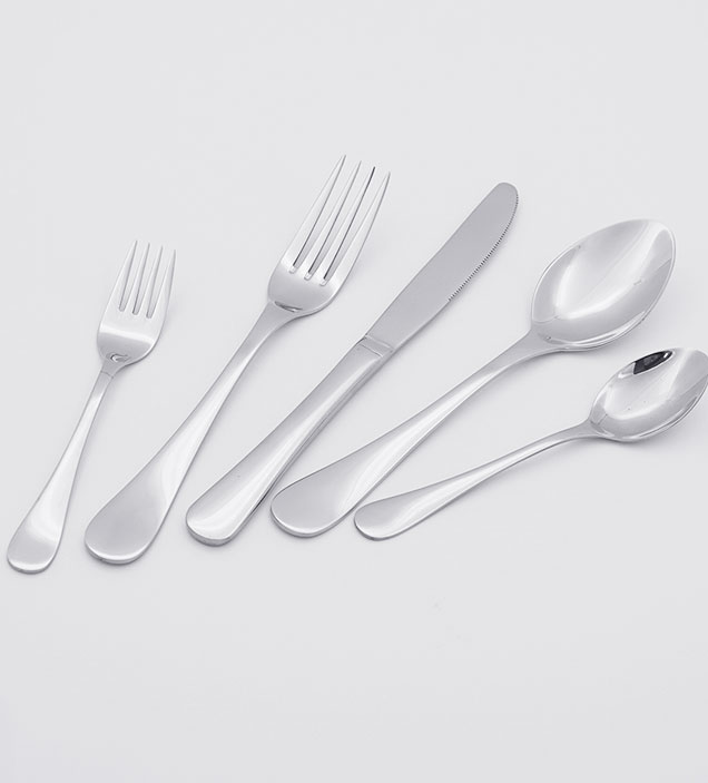 QZQ Classic Design Stainless Steel Cutlery Flatware Set Silverware Wholesale for Restaurant Hotel Amazon