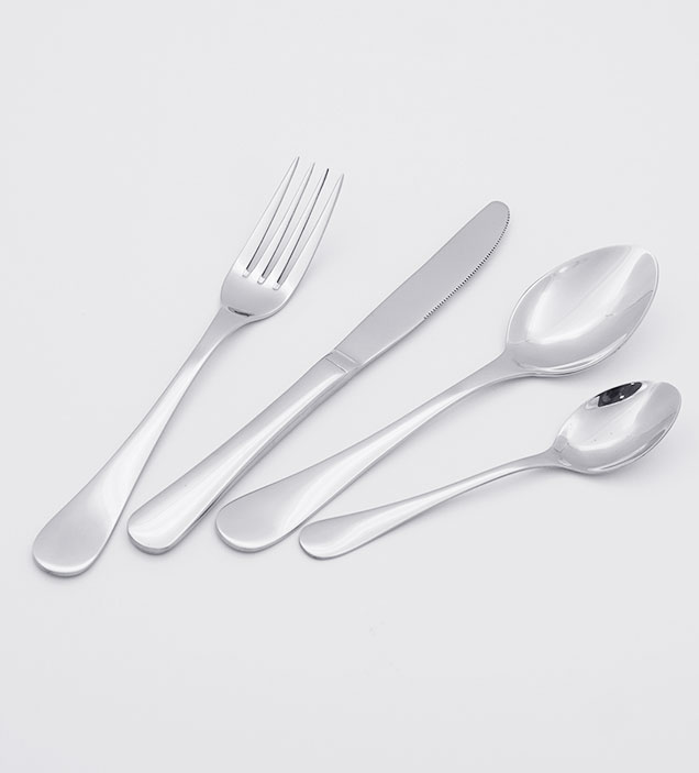 QZQ Classic Design Stainless Steel Cutlery Flatware Set Silverware Wholesale for Restaurant Hotel Amazon