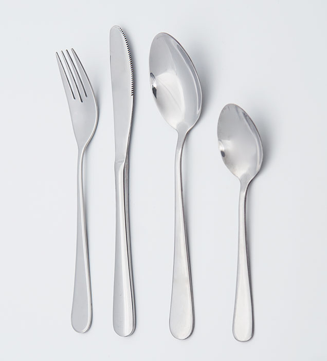 QZQ Classic Design Stainless Steel Cutlery Flatware Set Silverware Wholesale for Restaurant Hotel Amazon