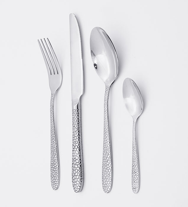 Luxury Portuguese Cutlery Set (1 Set Fork, 1 Knife, 1 Large Spoon, 1 S –  shaigahwa