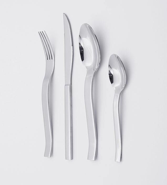 QZQ Wholesale 16Pcs 24Pcs Western Shiny Unique Design Flatware Cutlery Set Stainless Steel