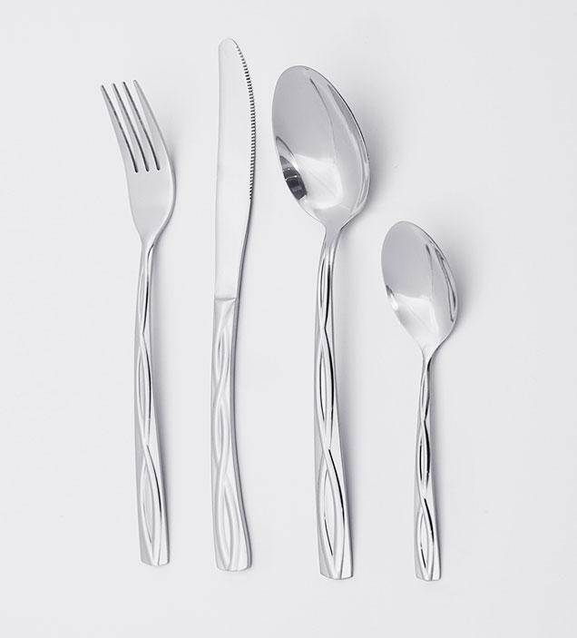 QZQ Wholesale Toddler Silverware Kids Flatware 18/10 Stainless