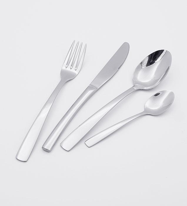 QZQ High Quality Stainless Steel Cutlery Low MOQ Cheap Flatware Set Silverware Wholesale for Restaurant Hotel