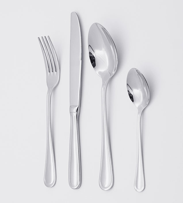 QZQ Wholesale Custom High Quality Silverware Flatware Stainless Steel Cutlery Set for Reataurant Hotel