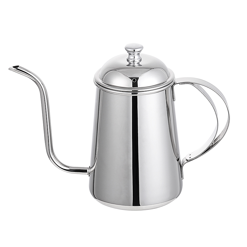 Factory Wholesale 304 Stainless Steel Gooseneck Pour Over Drip Coffee Kettle
