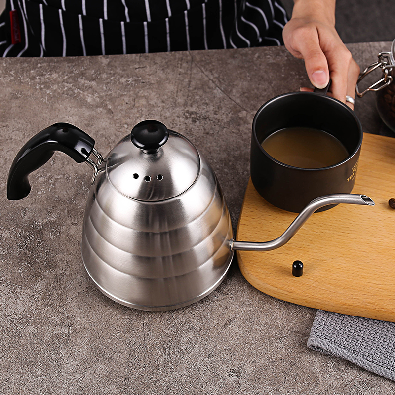 Gooseneck Spout Kettle Coffee Tea Pot Stainless Steel Drip Coffee Kettle