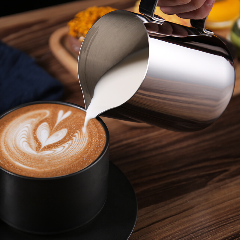 Hot Sale Stainless Steel Milk Frothing Pitcher Espresso Milk Jug