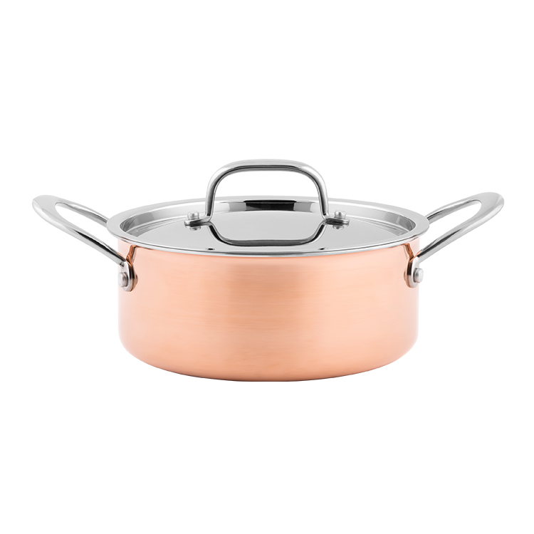 High Quality Cookware Set Non Stick Induction Cookware Copper Pots and
