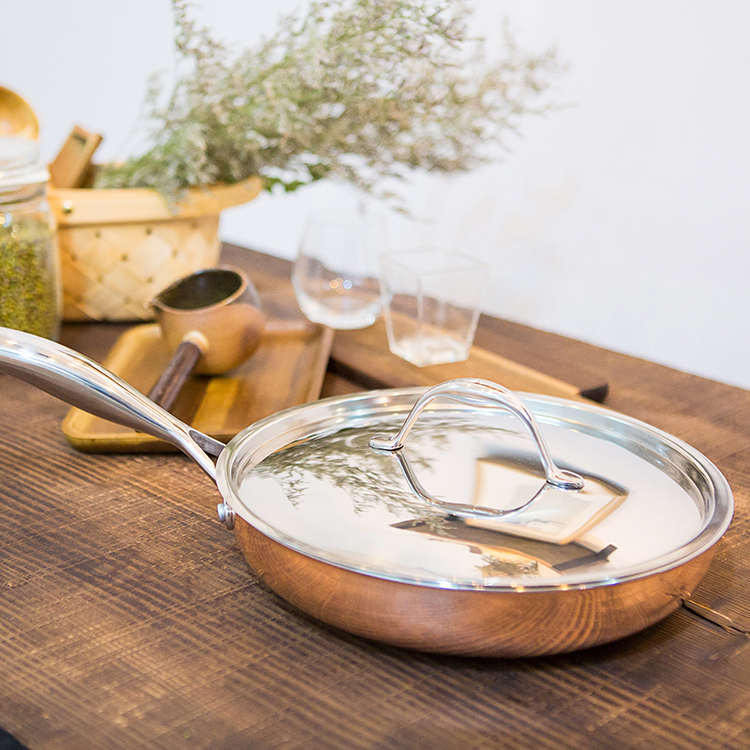 High Quality Cookware Set Non Stick Induction Cookware Copper Pots and