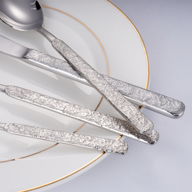 Spiral Handle Stainless Steel Cutlery Set