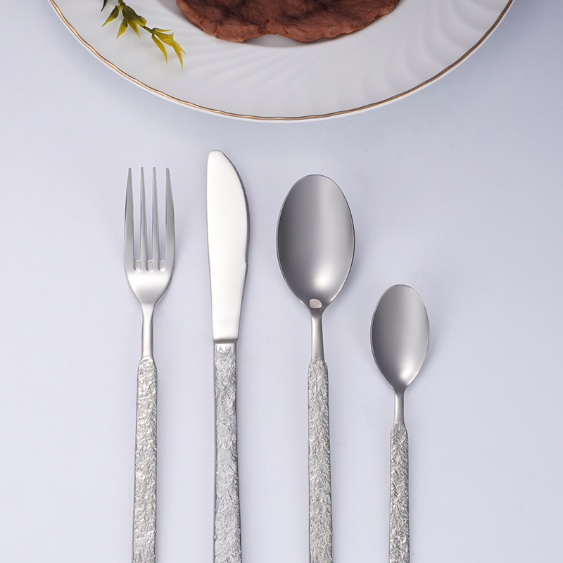 Spiral Handle Stainless Steel Cutlery Set