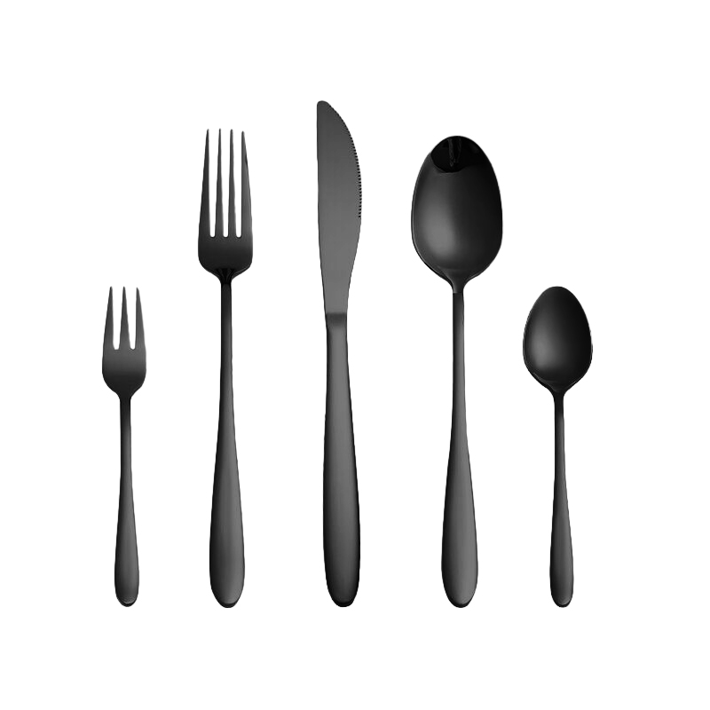 High Grade 5 Pieces Stainless Steel Cutlery