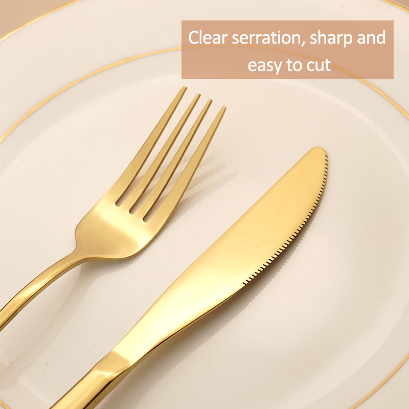 High Grade 5 Pieces Stainless Steel Cutlery