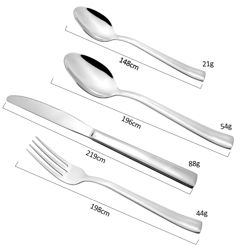 SUS 304 Stainless Steel Cutlery Set