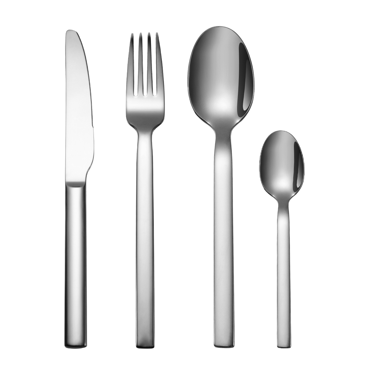 5 Pieces Thick Stainless Steel Cutlery Set