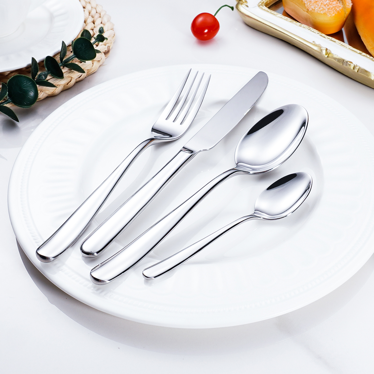 Durable Food-grade Stainless Steel Cutlery Set