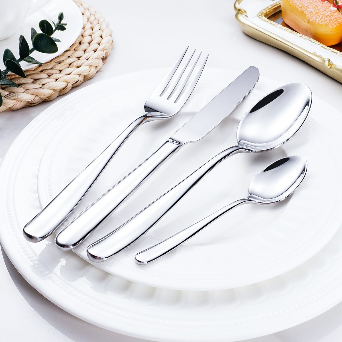 Durable Food-grade Stainless Steel Cutlery Set