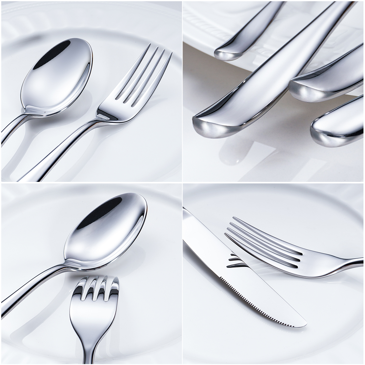 Durable Food-grade Stainless Steel Cutlery Set