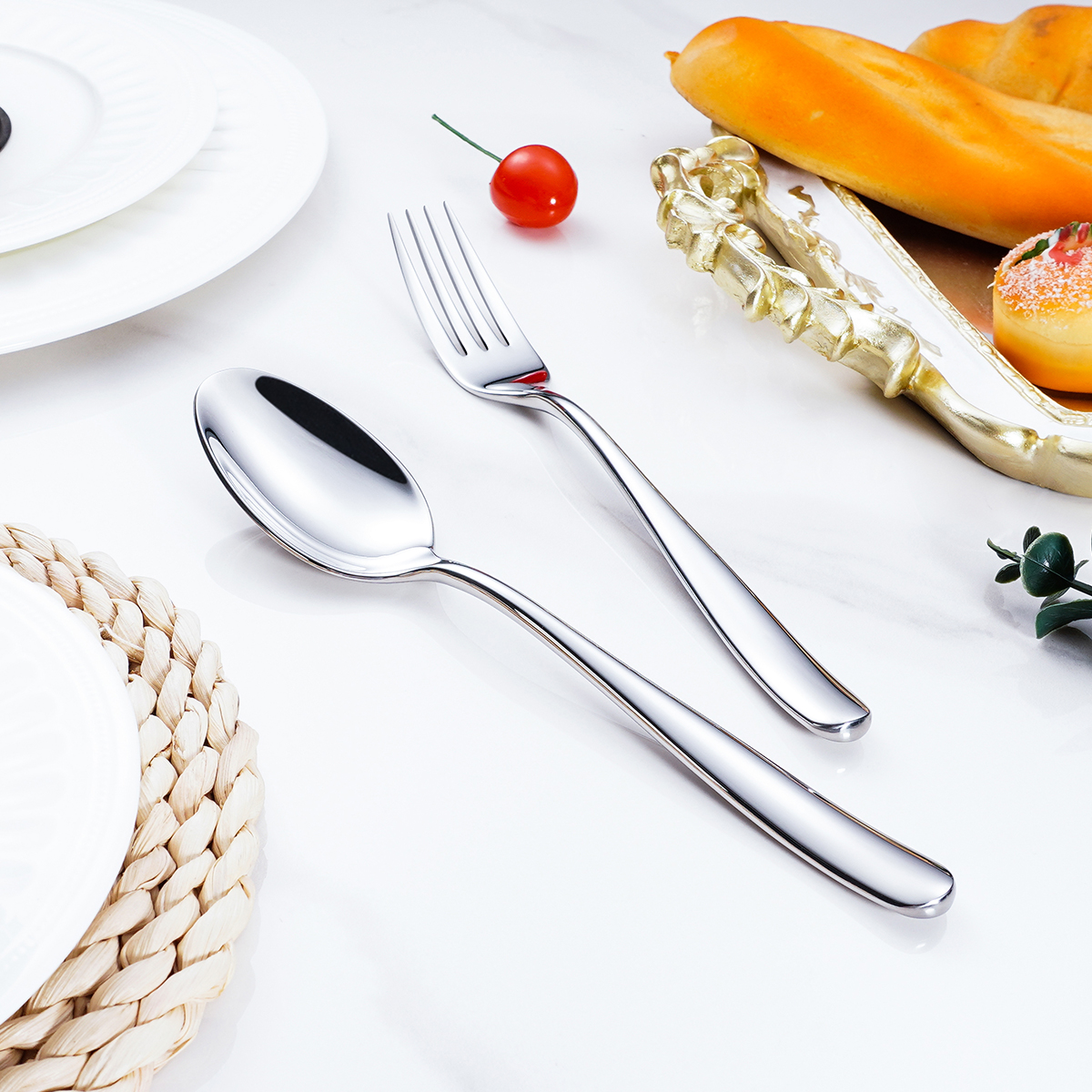 Durable Food-grade Stainless Steel Cutlery Set